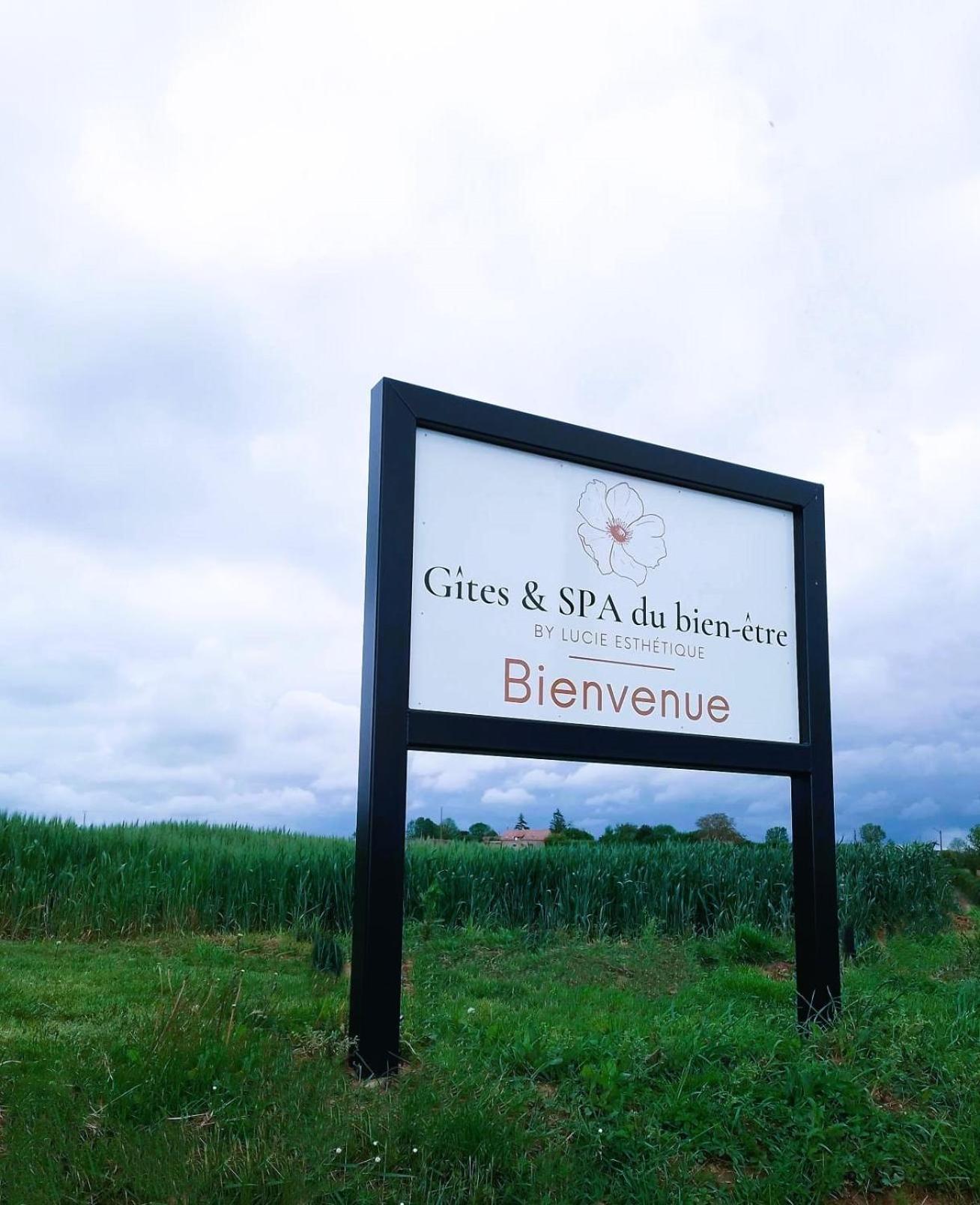 Gites & Spa Du Bien-Etre - Spa Privatif Courgains 外观 照片